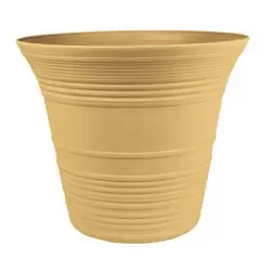 HC 12" Sedona Planter Honey