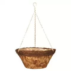 Braun 12" Leaf Hanging Planter w/ Chain