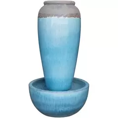 MCarr 3 Units 1936 39.4" Fountain Volcanic Milky Blue