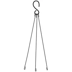 Midwest Wire Works 14" Grow Basket Hanger 3 Leg