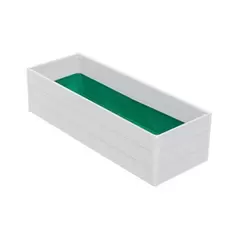NuVue 36.5"x13"x11.5" Raised Garden Box White