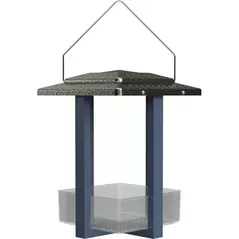 Natures Way 4 Cup Fly-in Hanging Metal Fly Through Bird Feeder