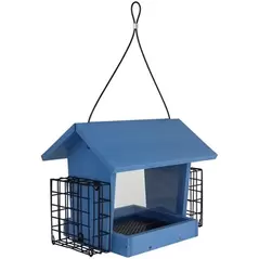 Natures Way 3qt EcoCycle Hopper Hangout Bird Feeder w/ Suet