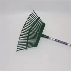Organic Cal Leaf Rake Aluminum 48" Handle