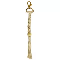 Primitive Natural Beaded Key Chain