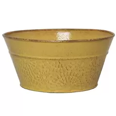 Robert Allen 8" Cove Bowl Planter Sunflower