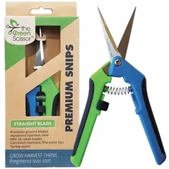 Green Scissor Preminium Snips - Straight