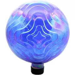 VCS 10" Cotton Candy Glass Globe
