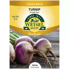 HEIRLOOM, PURPLE TO TURNIP 4G