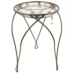 Plastec 21" Elegance Plant Stand Dark Bronze
