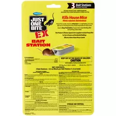 Farnam 3pk Just One Bite EX Mouse Bait Station