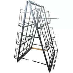 DHTG Folding Metal Rack (48 Min Purchase No Charge)