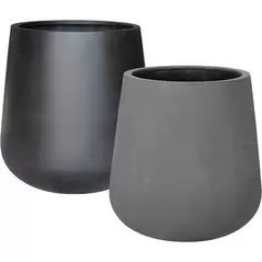 MCarr 4pc Tall Fiberstone Planter Pallet Mix