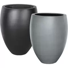 MCarr 6pc Tall Fiberstone Planter Pallet Mix