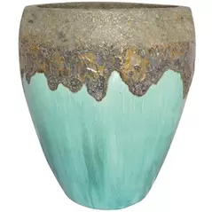 MCarr 8pc Aquapot Planter Pallet Volcanic Milky Blue
