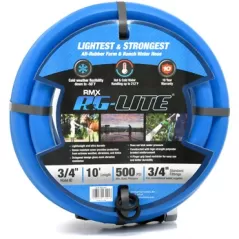 BluBird 3/4"x10' Ag-Lite Rubber Hose