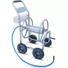 BluBird 400' Ag-Lite Steel Hose Reel Cart