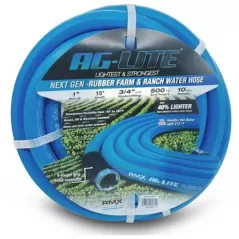 BluBird 1"x15' Ag-Lite Rubber Hose