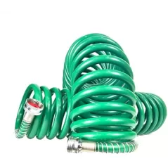 BluBird 50' Avagard Recoil Hose Green
