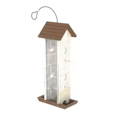Classic Tower Wood Seed Feeder 3