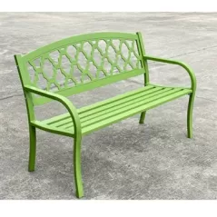 Innova Salem Steel Bench Urban Green