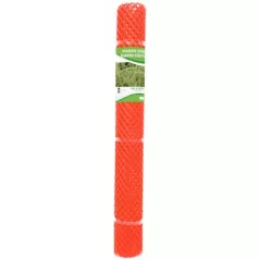 Greenyard 4'x50' Diamond Grid Barrier Fence Orange