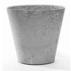 Artstone 12" Round Napa Planter Grey
