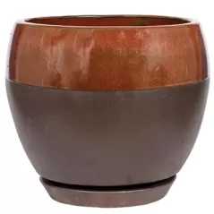 Southern Patio 6" Kendall Planter Copper Finish