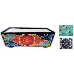 Talavera 12" Window Box with Feet