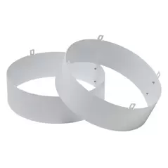 Quest Supply Air Duct Collar for Overhead Style Dehumidifier - 105, 155, 205, & 225 Only