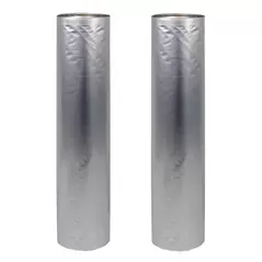 NatureVac Vacuum Seal Bags Aluminum Mylar 15in x 19.5ft (2 Rolls/Box)