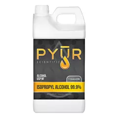 Pyur Scientific Isopropyl Alcohol 99.9% IPA 1 Gallon (DROP SHIP ITEM)