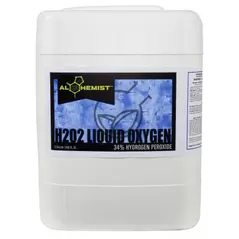 Alchemist H2O2 Liquid Oxygen 34% 5 Gallon (OR Label)