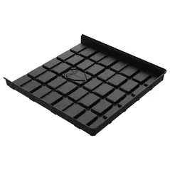 Botanicare 4'Wx4'L Black ABS End Tray