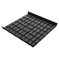 Botanicare 5'W x 5'L Black ABS End Tray