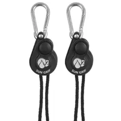 Sun Grip Push Button Light Hanger 1/8 in - 1/Pair (12/Cs)