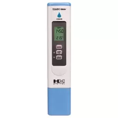 HM Digital Water Resistant Ec/TDS Meter w/ Temperature in C/F Hydrotester (Model COM-80)