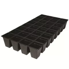T. O. Plastics 02.50 32 Count Sheet Of Pots 100 Per Case 40 Case Per Pallet 730654C