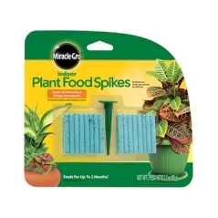 Miracle Gro 2.2oz Indoor Plant Food Spikes