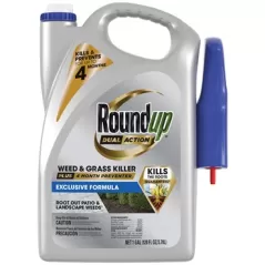 Roundup 1gal Dual Action Weed Grass Kill Preventer RTU