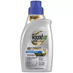 Roundup 32oz Dual Action Weed Grass Kill Preventer Concentrate