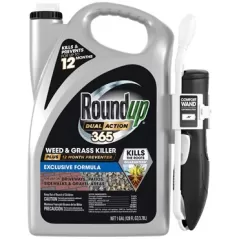 Roundup 1gal Dual Action 365 Weed Killer Preventer Wand