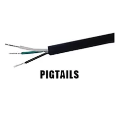 Fluence AC Cord, 15 ft ( 4572mm ), Pigtail to M19 Push Lock Connector, Max 480V AC 5/CS