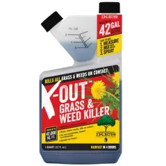 IKES 32oz X-Out Grass & Weed Killer Glufosinate 24.5%