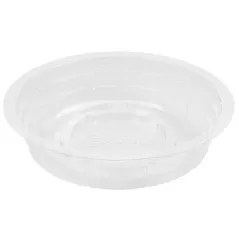 SunPack 6" Clear Premium Saucer