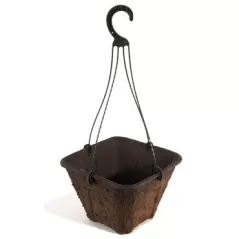 WP 10.00 SQ BSKT 1.84GL W/O EYLETES 22/CS 48CS/PL HANGERS NOT INCLUDED