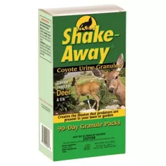 Shake Away 4ct 4oz 90 Day Deer Repellent Powder Packs