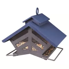 H-F Chalet Style Double Sided Bird Feeder