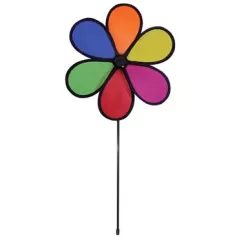 Gardener Select 11.81x22 6 Petal Pinwheel Multi Color