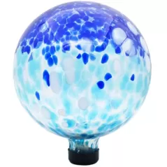 Gardener Select 10" Blue Gradient Glass Garden Globe